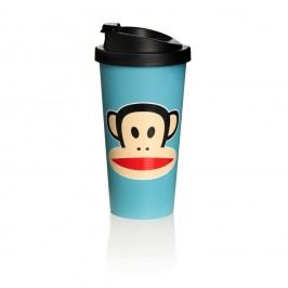 Obrázek Tyrkysový cestovní hrnek Paul Frank Na krátké i dlouhé cesty