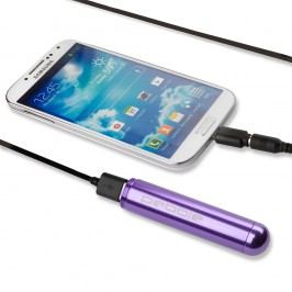 Fialová cestovní powerbanka Pebble Smartstick VPP-004