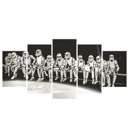 Vícedílný obraz Black&White Clones