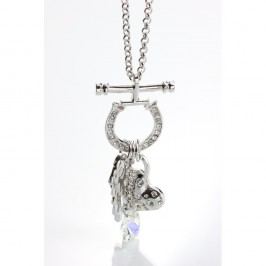 Náhrdelník se Swarovski Elements Laura Bruni Love On Lock