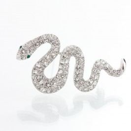 Brož se Swarovski Elements Laura Bruni Serpent