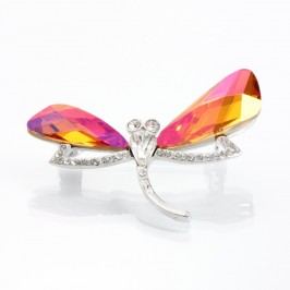 Brož se Swarovski Elements Laura Bruni Dragonfly