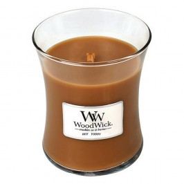 Obrázek Svíčka s vůní skořice, muškátového oříšku a karamelu WoodWick Horký punč, doba hoření 60 hodin Svíčky a aromalampy