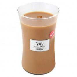 Obrázek Svíčka s vůní skořice, muškátového oříšku a karamelu WoodWick Horký punč, doba hoření 130 hodin Svíčky a aromalampy