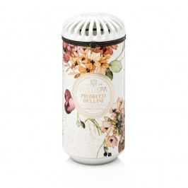 Svíčka s vůní broskví, meruněk, cukru a prosecca Voluspa Maison Votive, 120 hodin hoření