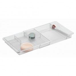 Obrázek Rozložitelný transparentní organizér iDesign Clarity Drawer Vybavení koupelny