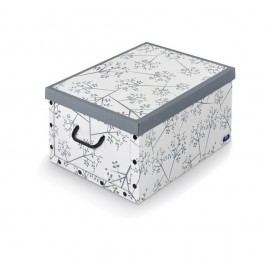 Šedý box Domopak Bon Ton