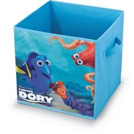 Obrázek Modrý úložný box na hračky Domopak Finding Dory, délka 32 cm Úložné krabice a košíky