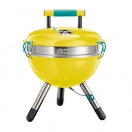 Menší žlutý přenosný gril Jamie Oliver