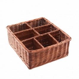 Organizér z vrbového proutí Compactor, šířka 32 cm