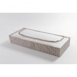Obrázek Malý béžový úložný box Compactor Dots, 46 x 107 cm Úložné krabice a košíky