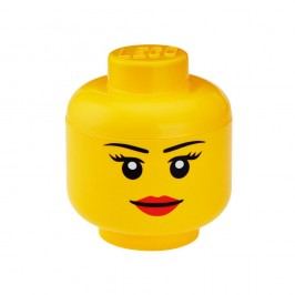 Obrázek Úložný panáček LEGO® Girl, ⌀ 24,2 cm Úložné krabice a košíky