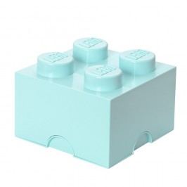 Obrázek Světle modrý úložný box čtverec LEGO® Úložné krabice a košíky