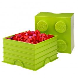 Obrázek Limetkově zelený úložný box čtverec LEGO® Úložné krabice a košíky