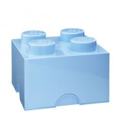 Obrázek Světle modrý úložný box čtverec LEGO® Úložné krabice a košíky