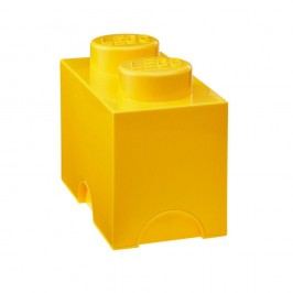 Obrázek Žlutý úložný dvojbox LEGO® Úložné krabice a košíky