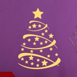 Obrázek Vánoční samolepka Fanastick Christmas Tree Tapety a nálepky