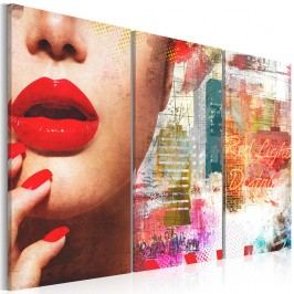 Obrázek Vícedílný obraz na plátně Artgeist Red Light District, 120 x 80 cm Obrazy, rámy a tabule