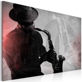 Obrázek Obraz na plátně Artgeist Urban Jazz, 90 x 60 cm Obrazy, rámy a tabule