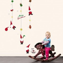 Obrázek Vánoční samolepky Ambiance Fathers Christmas Toys Tapety a nálepky