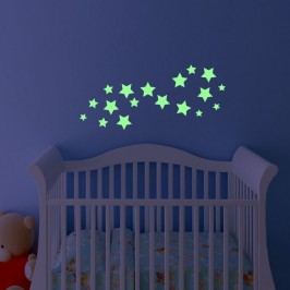Obrázek Svítící samolepka Ambiance Simple Stars Tapety a nálepky