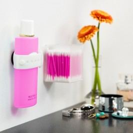 Obrázek Sada 2 bílých magnetických držáků na šampón či sprchový gel Reenbergs Vybavení koupelny