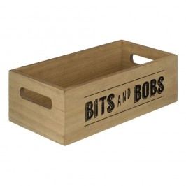 Obrázek Dřevěný box Premier Housewares Tribeca Úložné krabice a košíky