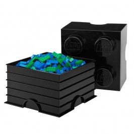 Obrázek Černý úložný box čtverec LEGO® Úložné krabice a košíky