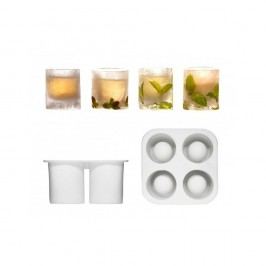 Bílá silikonová forma na led Sagaform Ice Cube