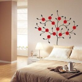 Obrázek Samolepka Ambiance Red Gerbera Tree Tapety a nálepky