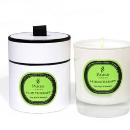 Obrázek Svíčka s vůní limetky, bazalky a mandarinky Parks Candles London, 50 hodin hoření Svíčky a aromalampy