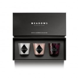 Sada 3 svíček Meadows Mystic Cashmere Collection