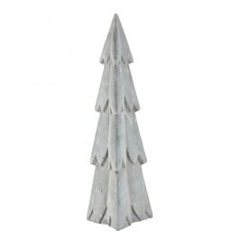 Obrázek Šedá dekorativní cementová soška KJ Collection Christmas Tree, výška 32,5 cm Vázy, sošky, květináče