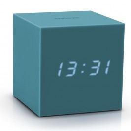 Obrázek Šedomodrý LED budík Gingko Gravitry Cube Hodiny a budíky